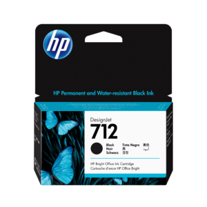 HP 712 38ml Black DesignJet Ink Cartridge