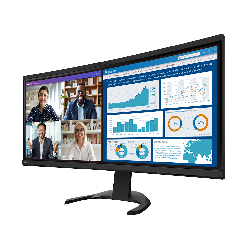 EIZO FlexScan EV3450XC-BK