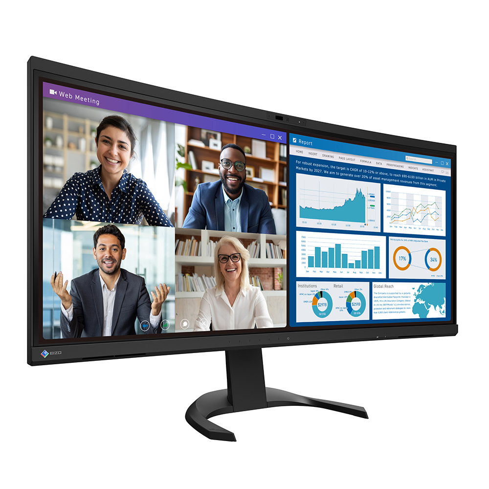 EIZO FlexScan EV3450XC-BK