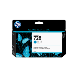 Tusz HP 728 Cyan 130 ml (F9J67A)