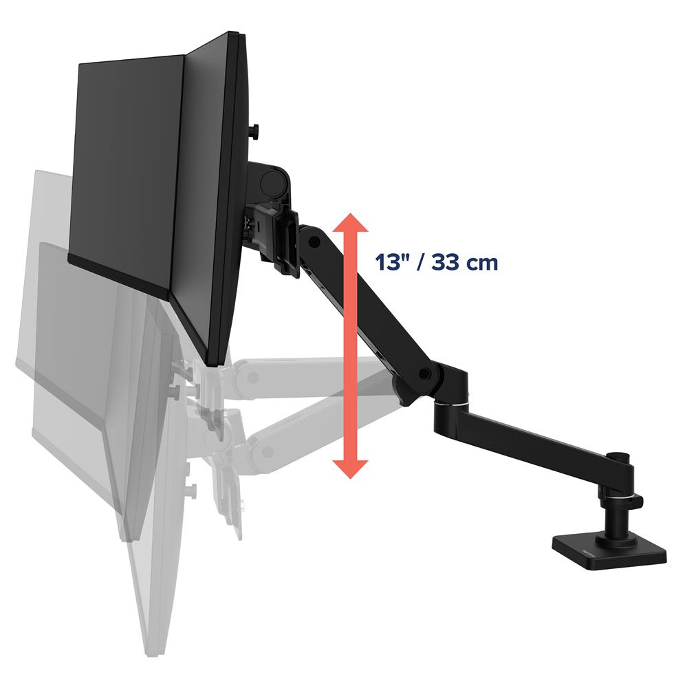 Ergotron LX Pro Desk Dual Direct Arm Black (45-684-292) – ramię do monitorów