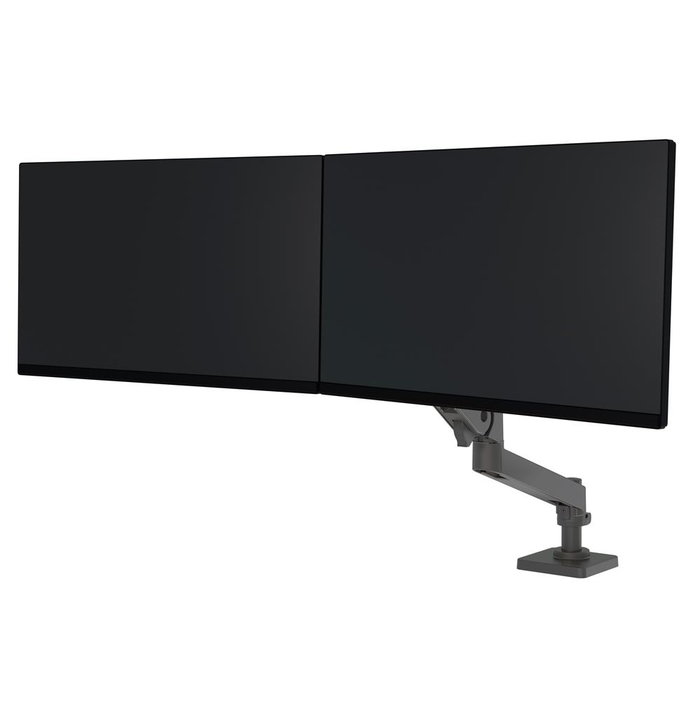Ergotron LX Pro Desk Dual Direct Arm Dark Grey (45-684-293) – ramię do monitorów