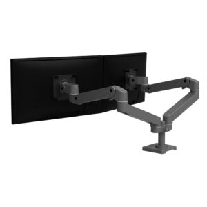 Ergotron LX Pro Dual Side-by-Side Arm Dark Grey (45-686-293) – ramię do monitorów
