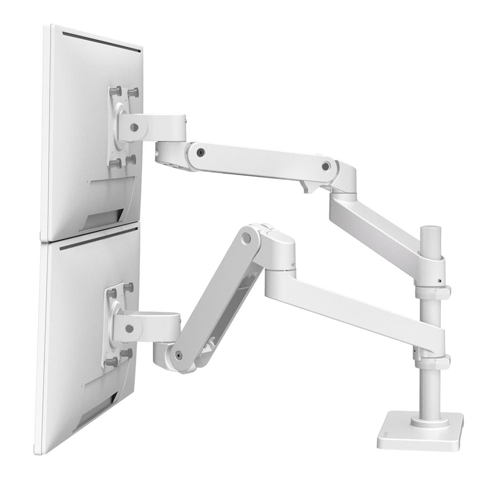 Ergotron LX Pro Dual Stacking Arm White (45-690-290) – ramię do monitorów