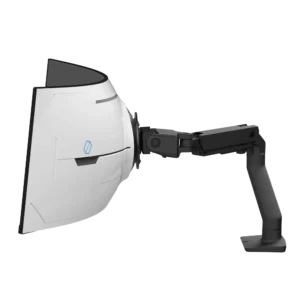 Ergotron HX Desk Monitor Arm with VHD Pivot Black (45-693-224) – ramię do monitorów zakrzywionych do 57"
