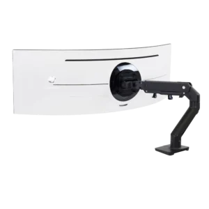 Ergotron HX Desk Monitor Arm with HD Pivot Black (45-647-224) – ramię do ciężkich monitorów zakrzywionych do 49"
