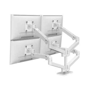 Ergotron LX Pro Desk Quad Arm White – ramię do 4 monitorów