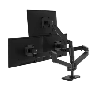 Ergotron LX Pro Desk Triple Arm Black – ramię do 3 monitorów