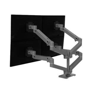 Ergotron LX Pro Desk Quad Arm Dark Grey – ramię do 4 monitorów