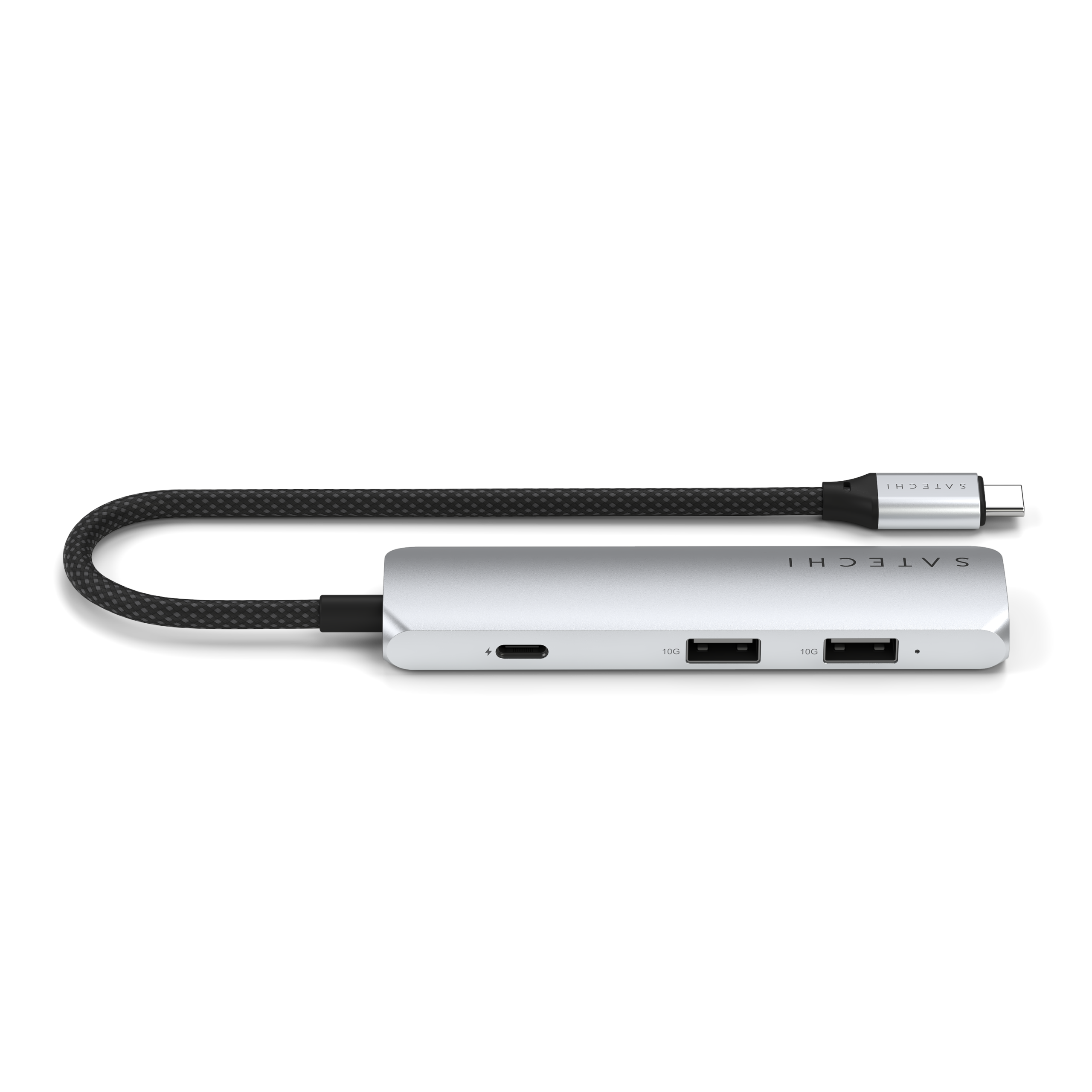 Satechi Adapter USB-C 4w1 z HDMI 4K (Silver)