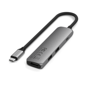 Satechi Adapter USB-C 4w1 z HDMI 4K (Space Gray)