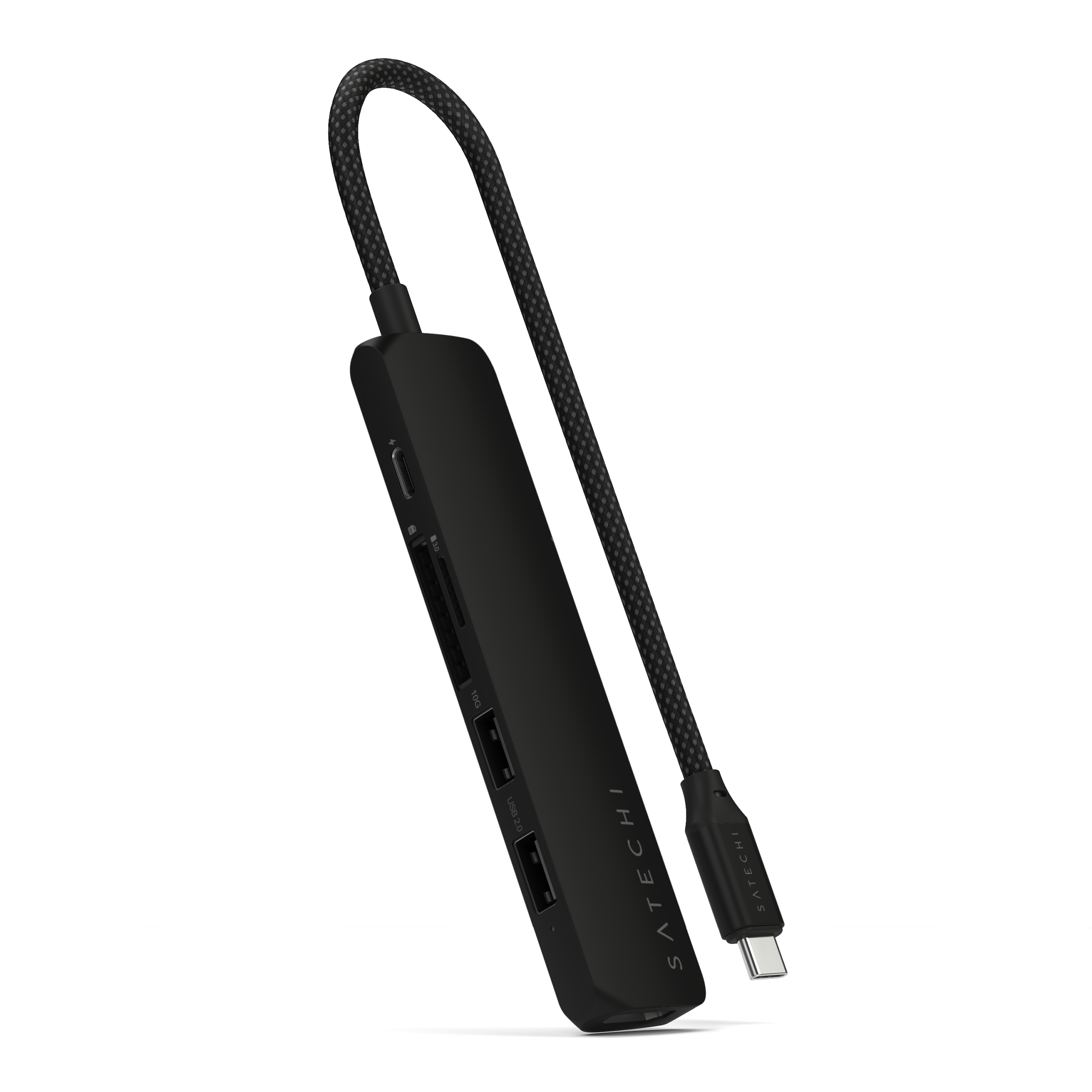 Satechi Adapter USB-C 6w1 z HDMI 4K (Black)