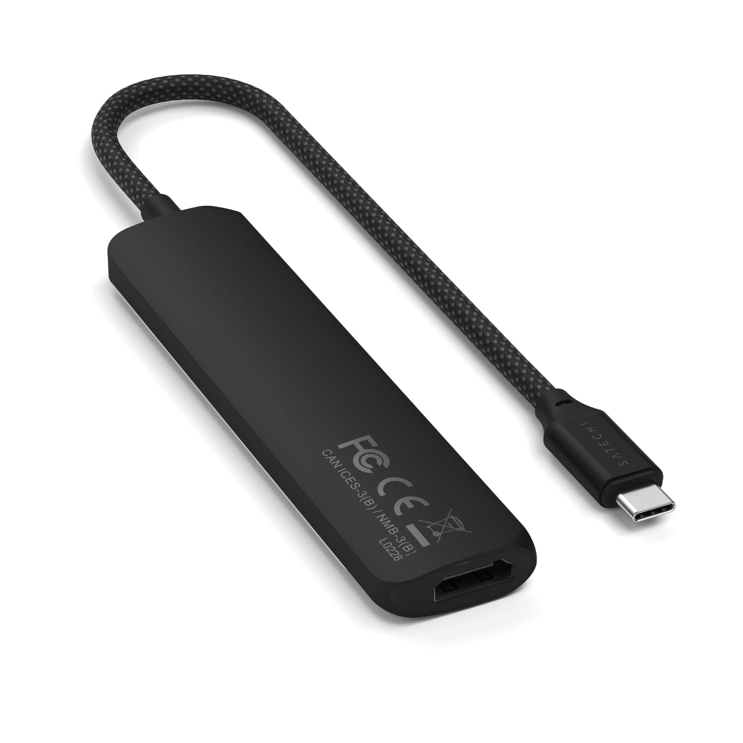 Satechi Adapter USB-C 6w1 z HDMI 4K (Black)