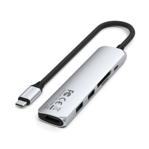 Satechi Adapter USB-C 6w1 z HDMI 4K (Silver)