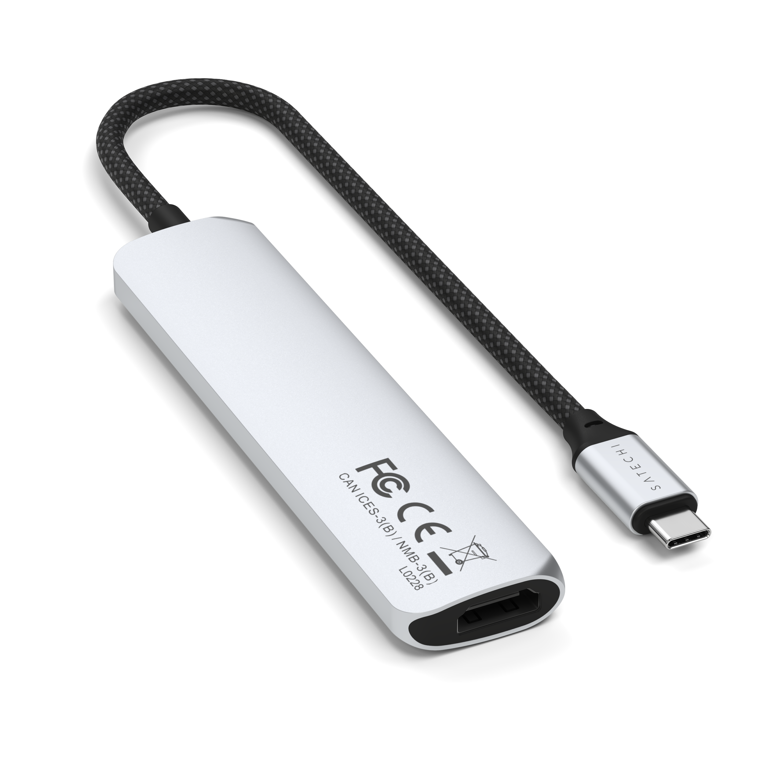 Satechi Adapter USB-C 6w1 z HDMI 4K (Silver)