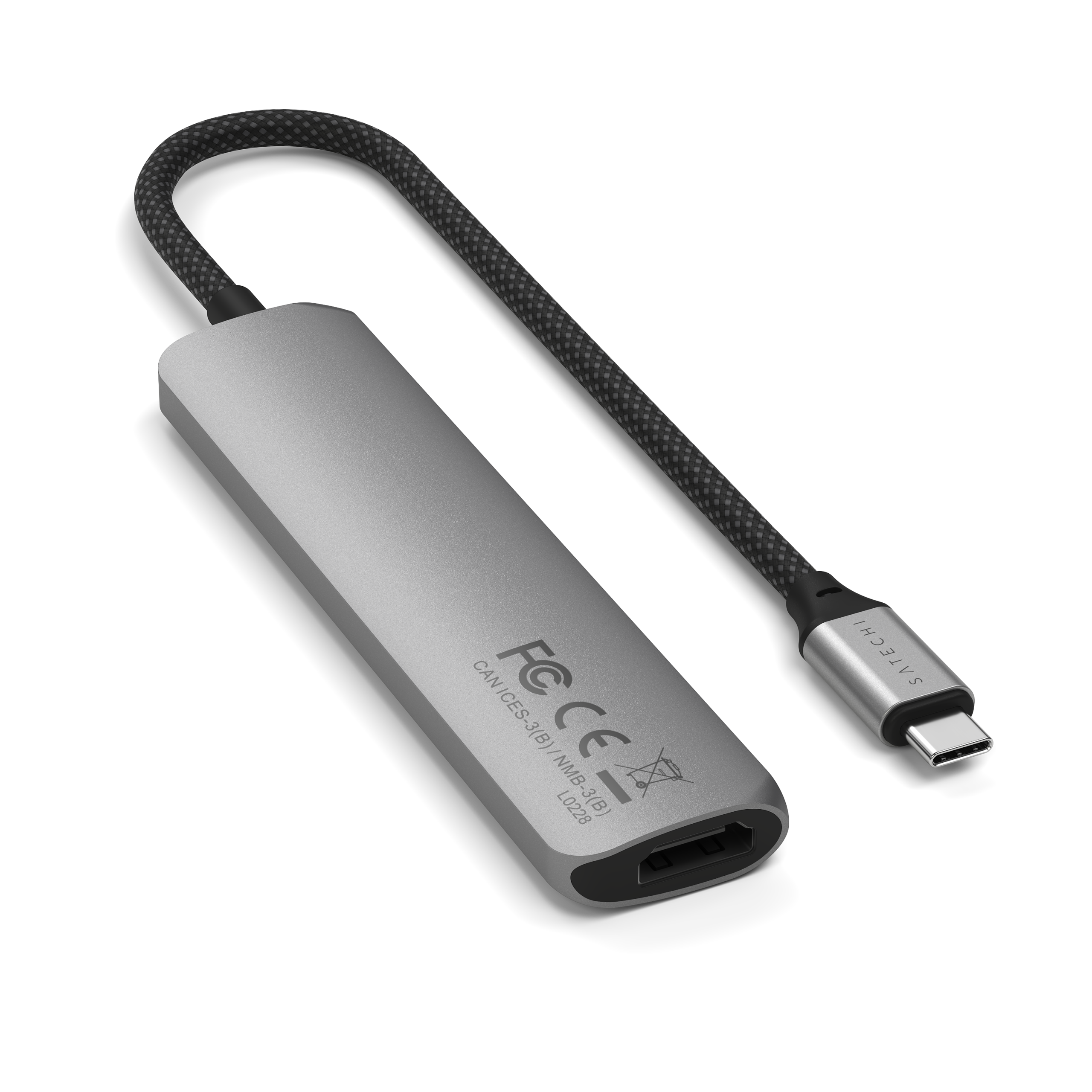 Satechi Adapter USB-C 6w1 z HDMI 4K (Space Gray)