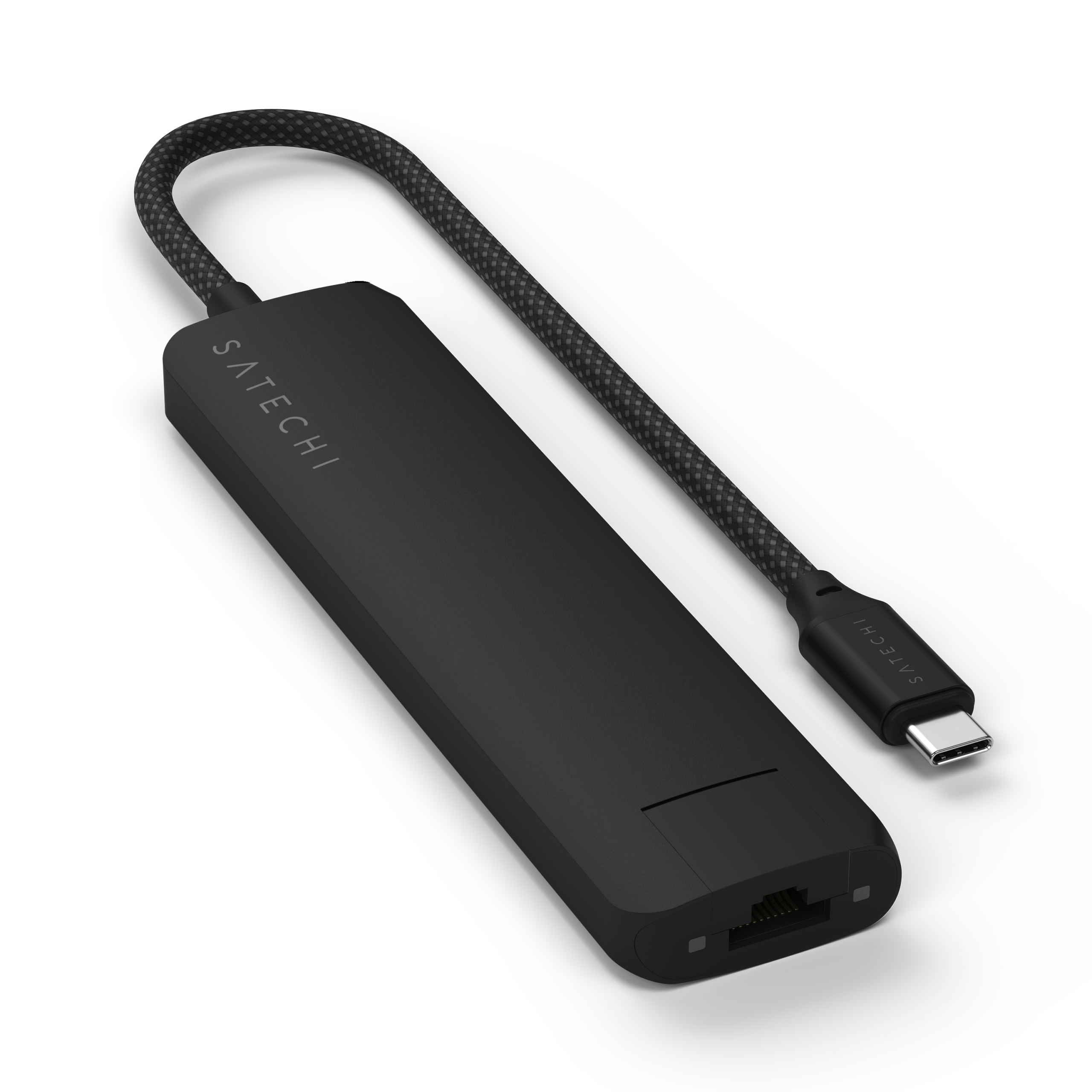 Satechi Adapter USB-C 7w1 z HDMI 4K i Ethernet (Black)